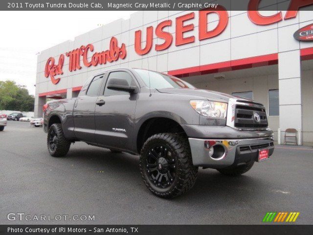 2011 Toyota Tundra Double Cab in Magnetic Gray Metallic