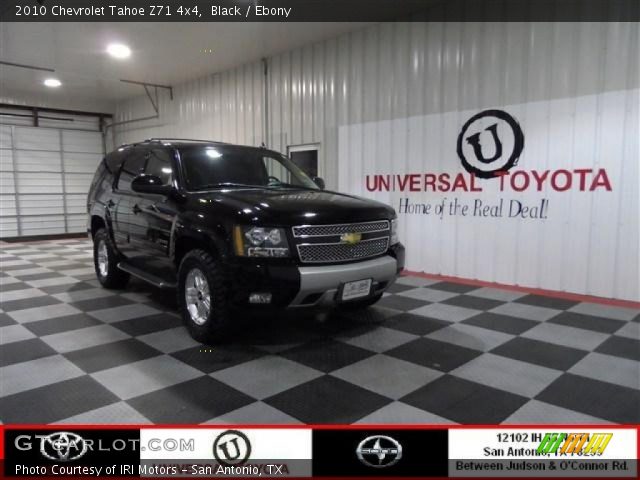 2010 Chevrolet Tahoe Z71 4x4 in Black