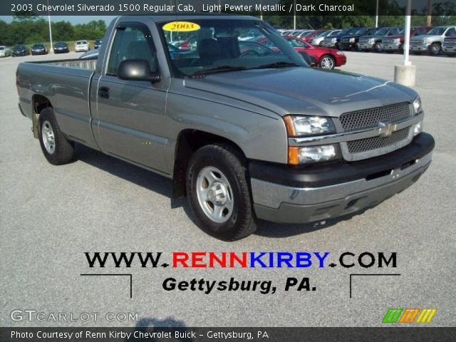 2003 Chevrolet Silverado 1500 Regular Cab in Light Pewter Metallic