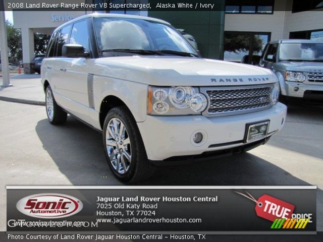 2008 Land Rover Range Rover V8 Supercharged in Alaska White