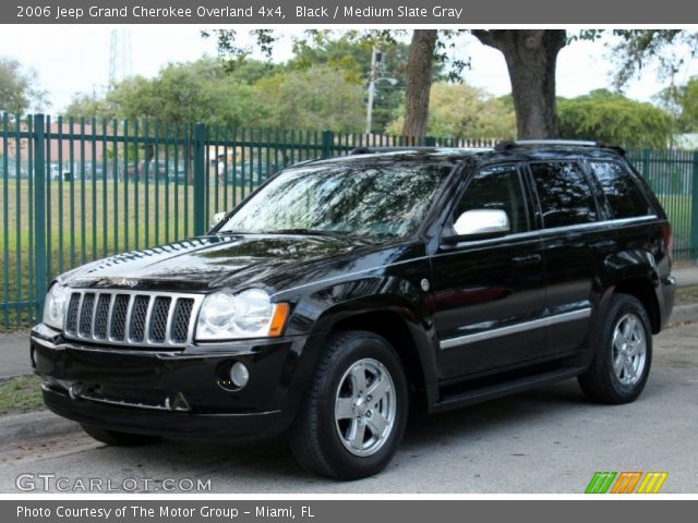 2006 Jeep Grand Cherokee Overland 4x4 in Black