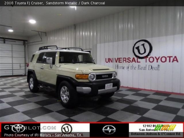 2008 Toyota FJ Cruiser  in Sandstorm Metallic