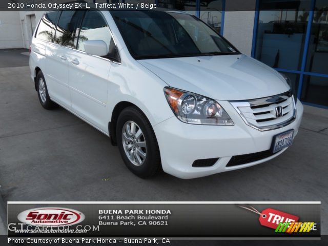 2010 Honda Odyssey EX-L in Taffeta White
