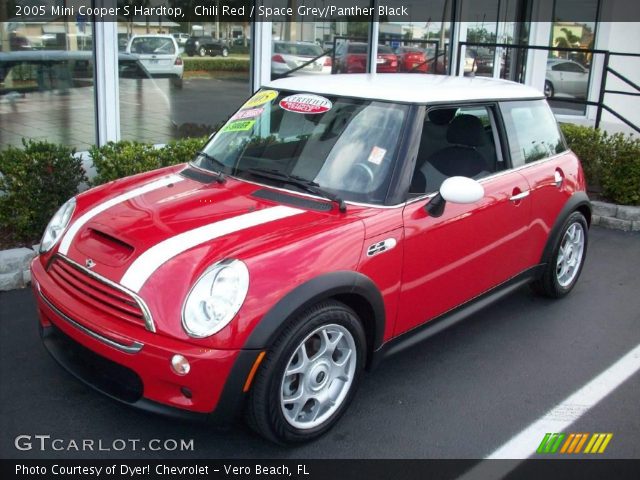 2005 Mini Cooper S Hardtop in Chili Red