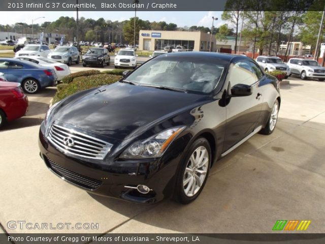 2013 Infiniti G 37 Convertible in Black Obsidian