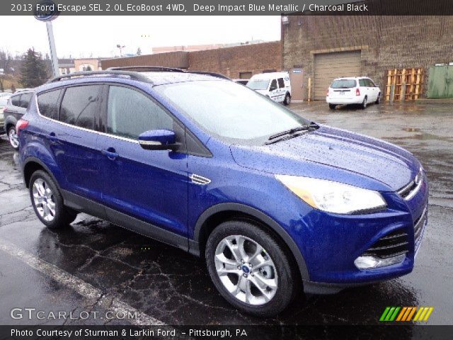 2013 Ford Escape SEL 2.0L EcoBoost 4WD in Deep Impact Blue Metallic