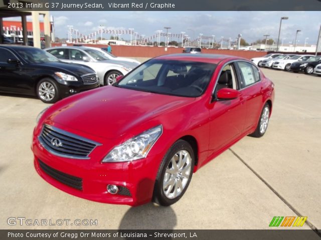 2013 Infiniti G 37 Journey Sedan in Vibrant Red
