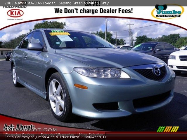 2003 Mazda MAZDA6 i Sedan in Sepang Green Metallic