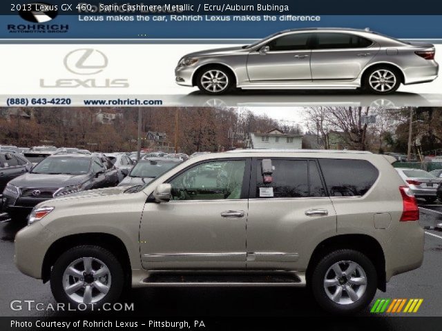 2013 Lexus GX 460 in Satin Cashmere Metallic
