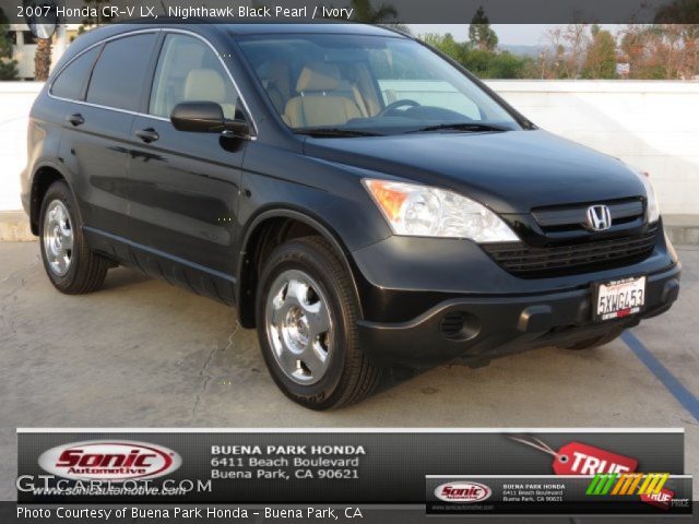 2007 Honda CR-V LX in Nighthawk Black Pearl