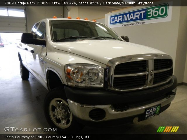 2009 Dodge Ram 1500 ST Crew Cab 4x4 in Stone White