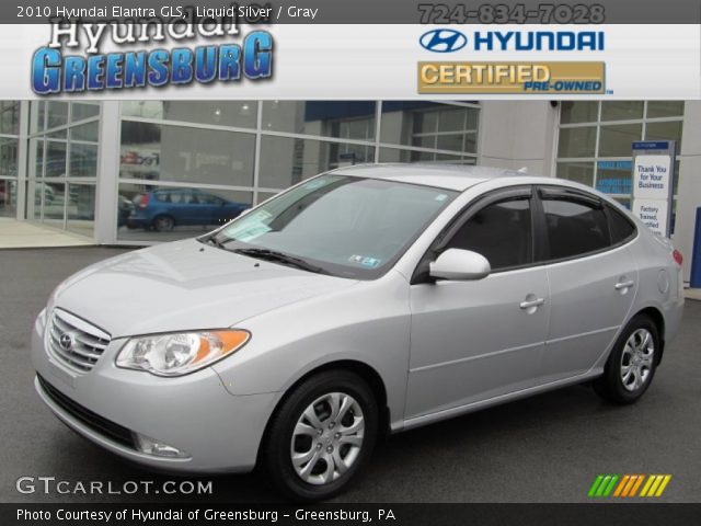 2010 Hyundai Elantra GLS in Liquid Silver