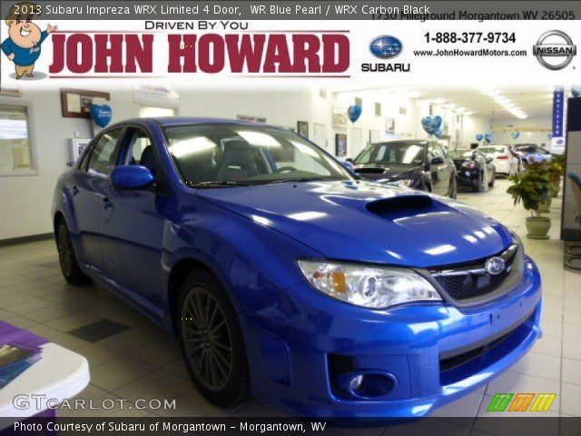 2013 Subaru Impreza WRX Limited 4 Door in WR Blue Pearl