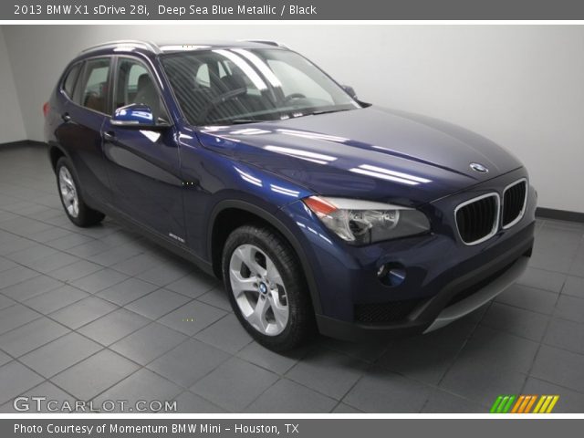 2013 BMW X1 sDrive 28i in Deep Sea Blue Metallic