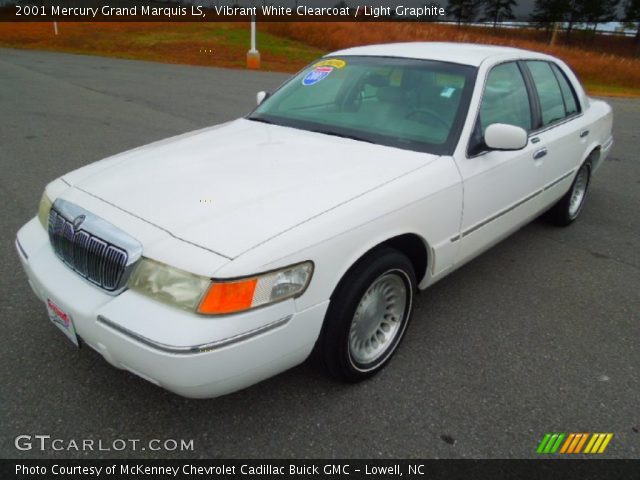 2001 Mercury Grand Marquis LS in Vibrant White Clearcoat