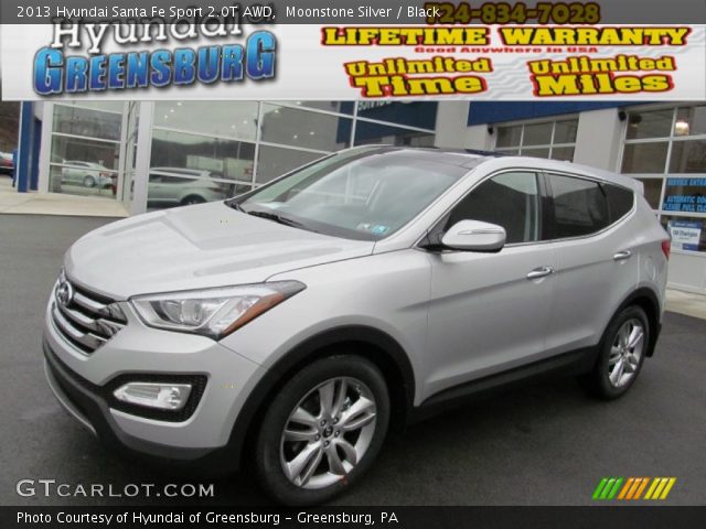 2013 Hyundai Santa Fe Sport 2.0T AWD in Moonstone Silver