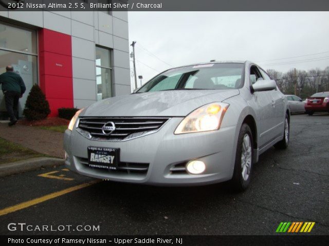 2012 Nissan Altima 2.5 S in Brilliant Silver