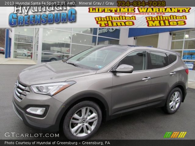 2013 Hyundai Santa Fe Sport 2.0T AWD in Mineral Gray
