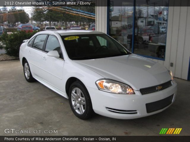 2012 Chevrolet Impala LT in Summit White