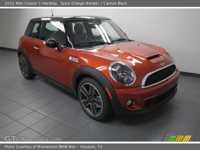 2013 Mini Cooper S Hardtop in Spice Orange Metallic