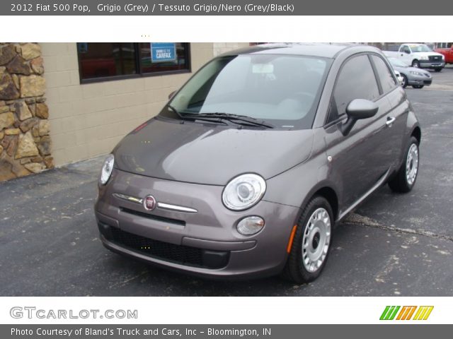 2012 Fiat 500 Pop in Grigio (Grey)