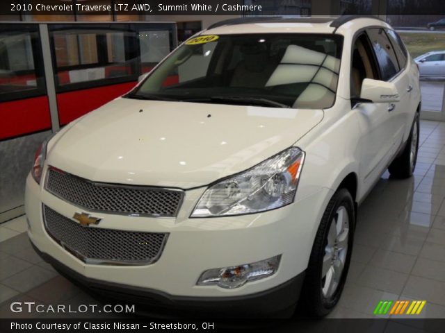 2010 Chevrolet Traverse LTZ AWD in Summit White