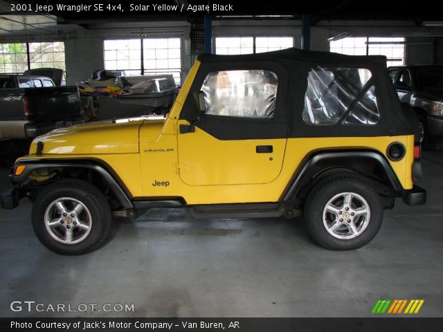 2001 Jeep Wrangler SE 4x4 in Solar Yellow