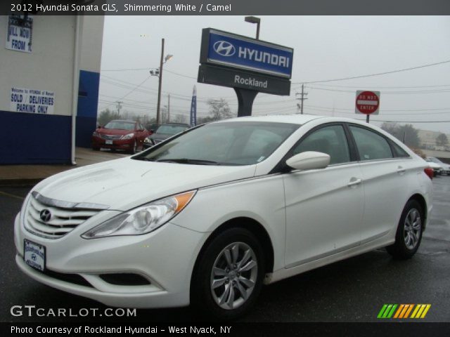 2012 Hyundai Sonata GLS in Shimmering White