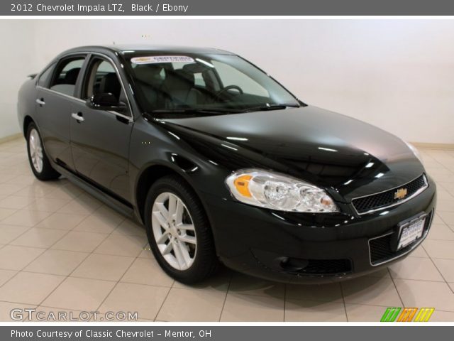 2012 Chevrolet Impala LTZ in Black