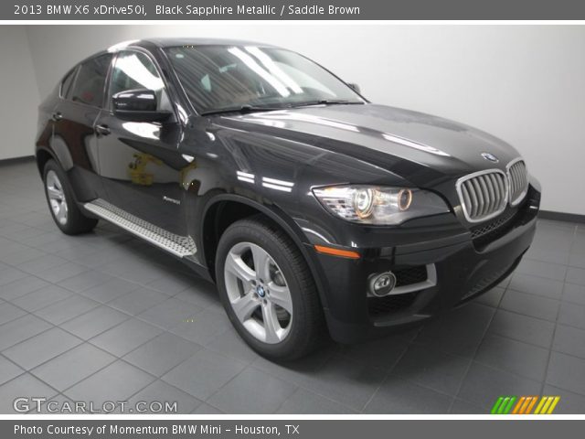 2013 BMW X6 xDrive50i in Black Sapphire Metallic