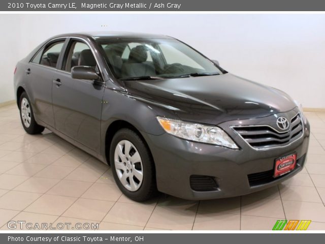 2010 Toyota Camry LE in Magnetic Gray Metallic