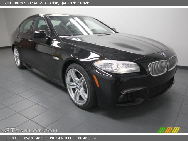 2013 BMW 5 Series 550i Sedan in Jet Black