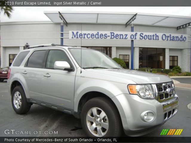 2010 Ford Escape Limited in Ingot Silver Metallic