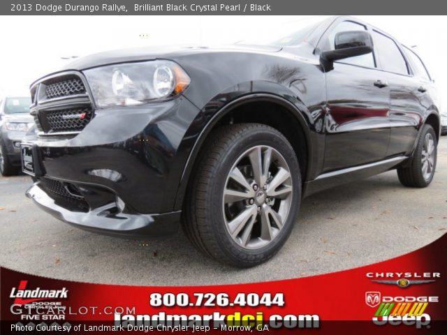 2013 Dodge Durango Rallye in Brilliant Black Crystal Pearl