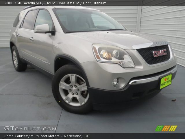 2008 GMC Acadia SLT in Liquid Silver Metallic