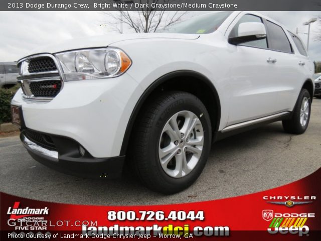 2013 Dodge Durango Crew in Bright White