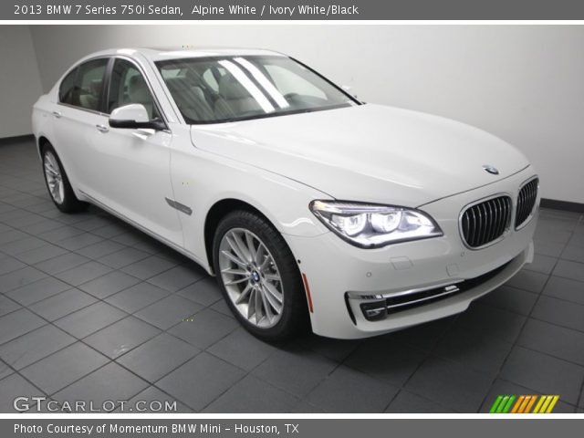 2013 BMW 7 Series 750i Sedan in Alpine White