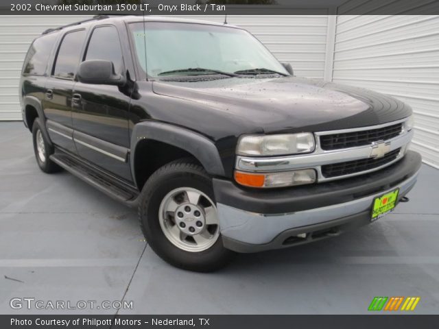 2002 Chevrolet Suburban 1500 LT in Onyx Black