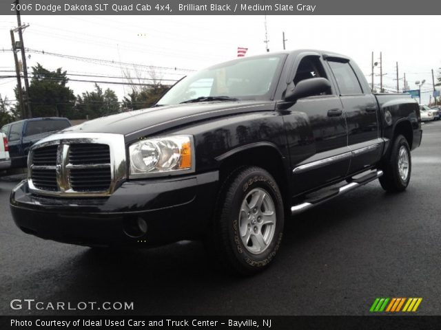 2006 Dodge Dakota SLT Quad Cab 4x4 in Brilliant Black
