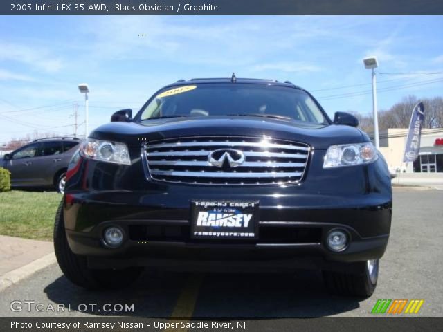 2005 Infiniti FX 35 AWD in Black Obsidian