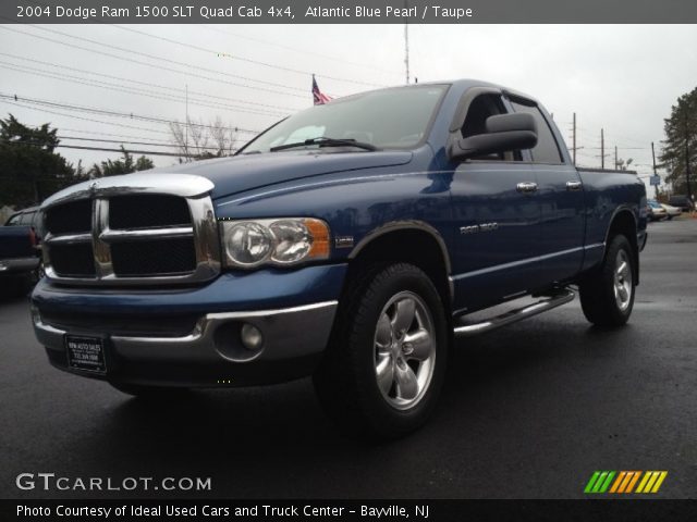 2004 Dodge Ram 1500 SLT Quad Cab 4x4 in Atlantic Blue Pearl