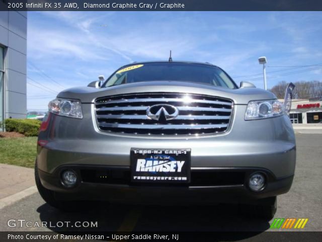 2005 Infiniti FX 35 AWD in Diamond Graphite Gray
