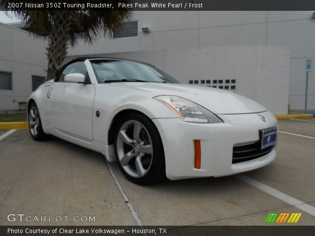 2007 Nissan 350Z Touring Roadster in Pikes Peak White Pearl