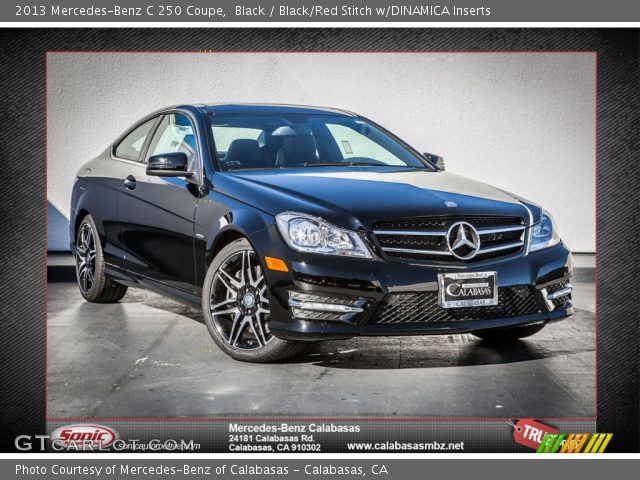 2013 Mercedes-Benz C 250 Coupe in Black