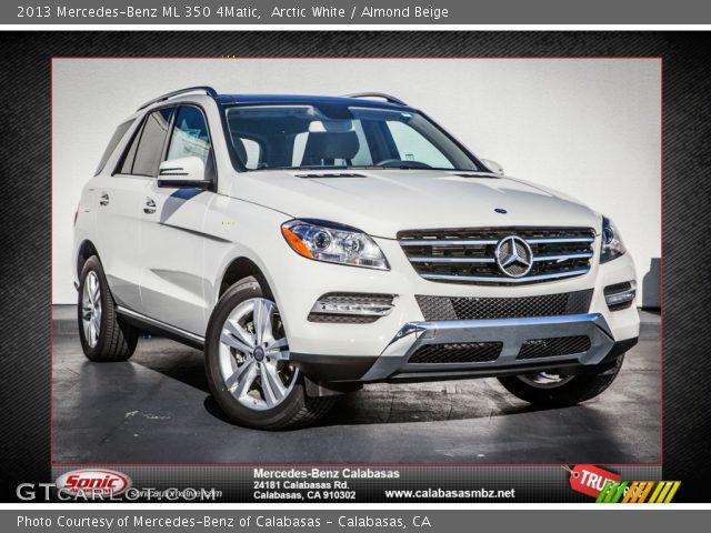 2013 Mercedes-Benz ML 350 4Matic in Arctic White