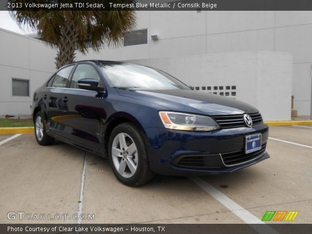 2013 Volkswagen Jetta TDI Sedan in Tempest Blue Metallic