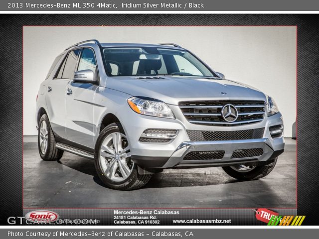 2013 Mercedes-Benz ML 350 4Matic in Iridium Silver Metallic