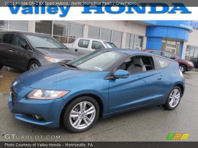 2011 Honda CR-Z EX Sport Hybrid in North Shore Blue Pearl