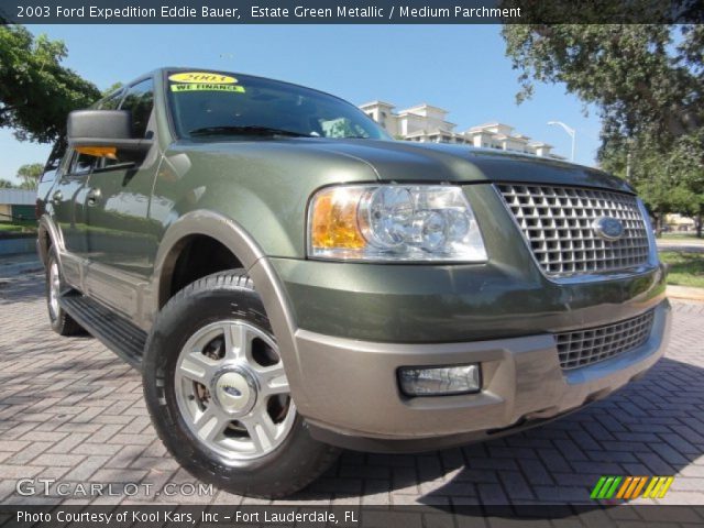 2003 Ford Expedition Eddie Bauer in Estate Green Metallic