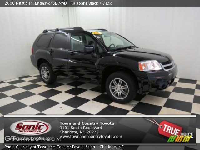 2008 Mitsubishi Endeavor SE AWD in Kalapana Black